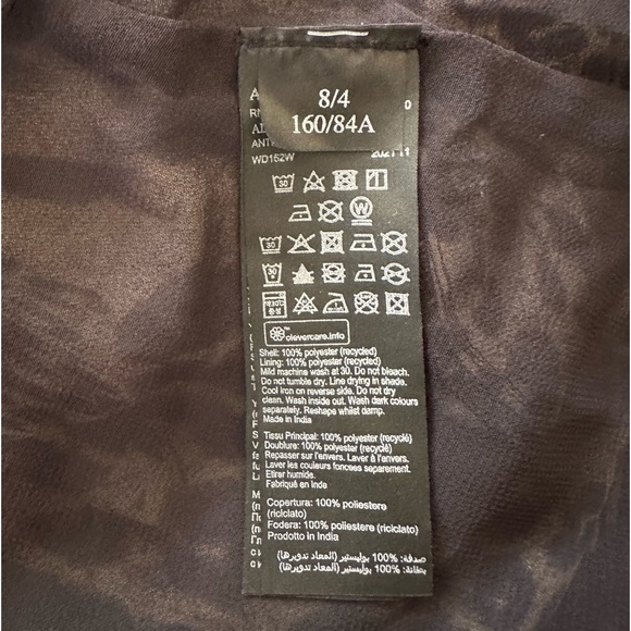 All Saints Antheia Kiku Mini Dress - Picture 8 of 9